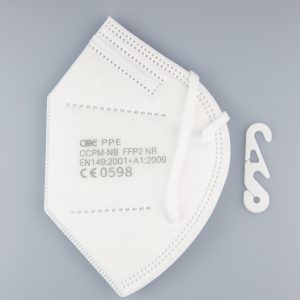 COE FFP2 NR - Atemschutzmaske mit Ohrenband